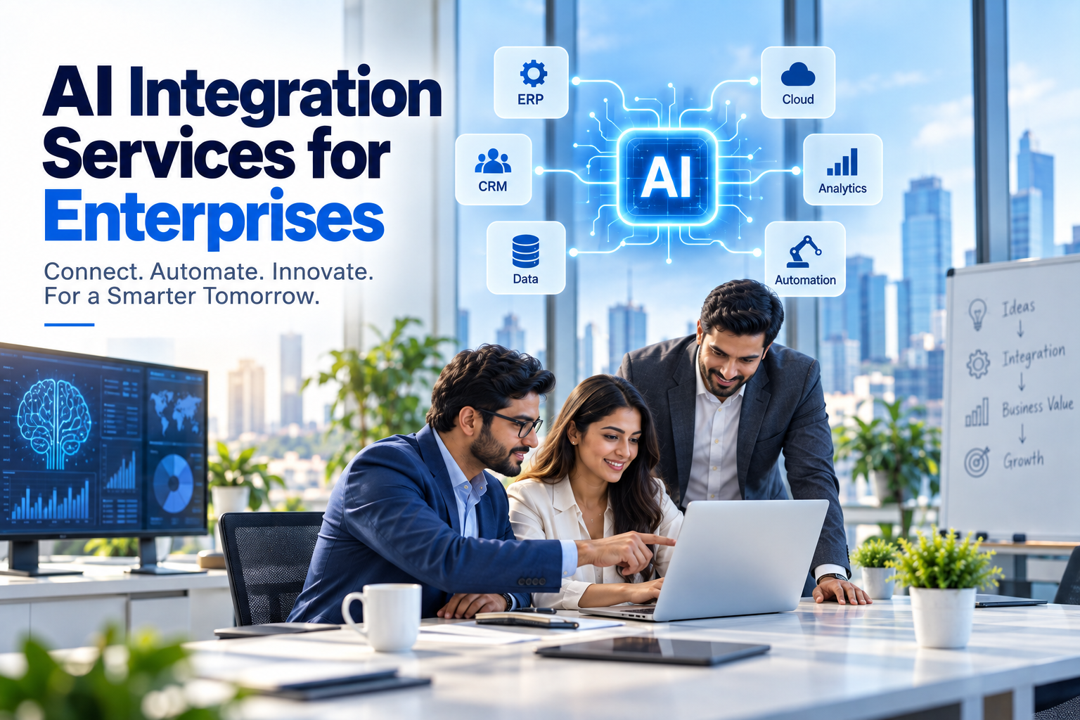 AI Integration Services for Enterprises: Use Cases and Benefits
