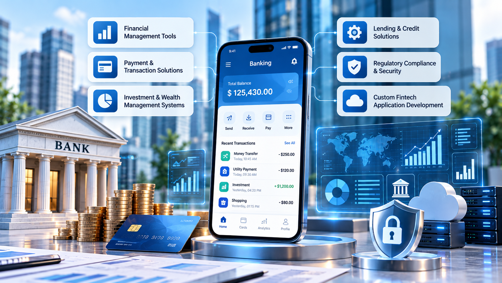 Financial Software Development Services: Features, Cost and Benefits